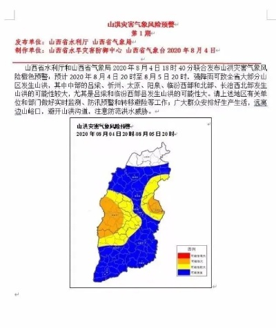 山西新一轮降雨,雨落三晋,警钟长鸣 山西新一轮降雨,雨落三晋,警钟长鸣