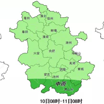 全国主要城市未来10天天气预报，气温波动频繁，南北差异显著