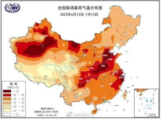 热浪席卷全国，最新高温前十名出炉，多地突破历史极值